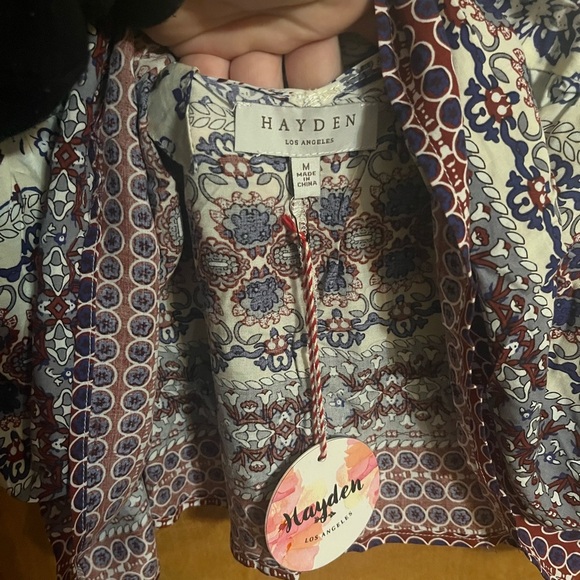 Pattern Print Women's Top - Picture 5 of 10